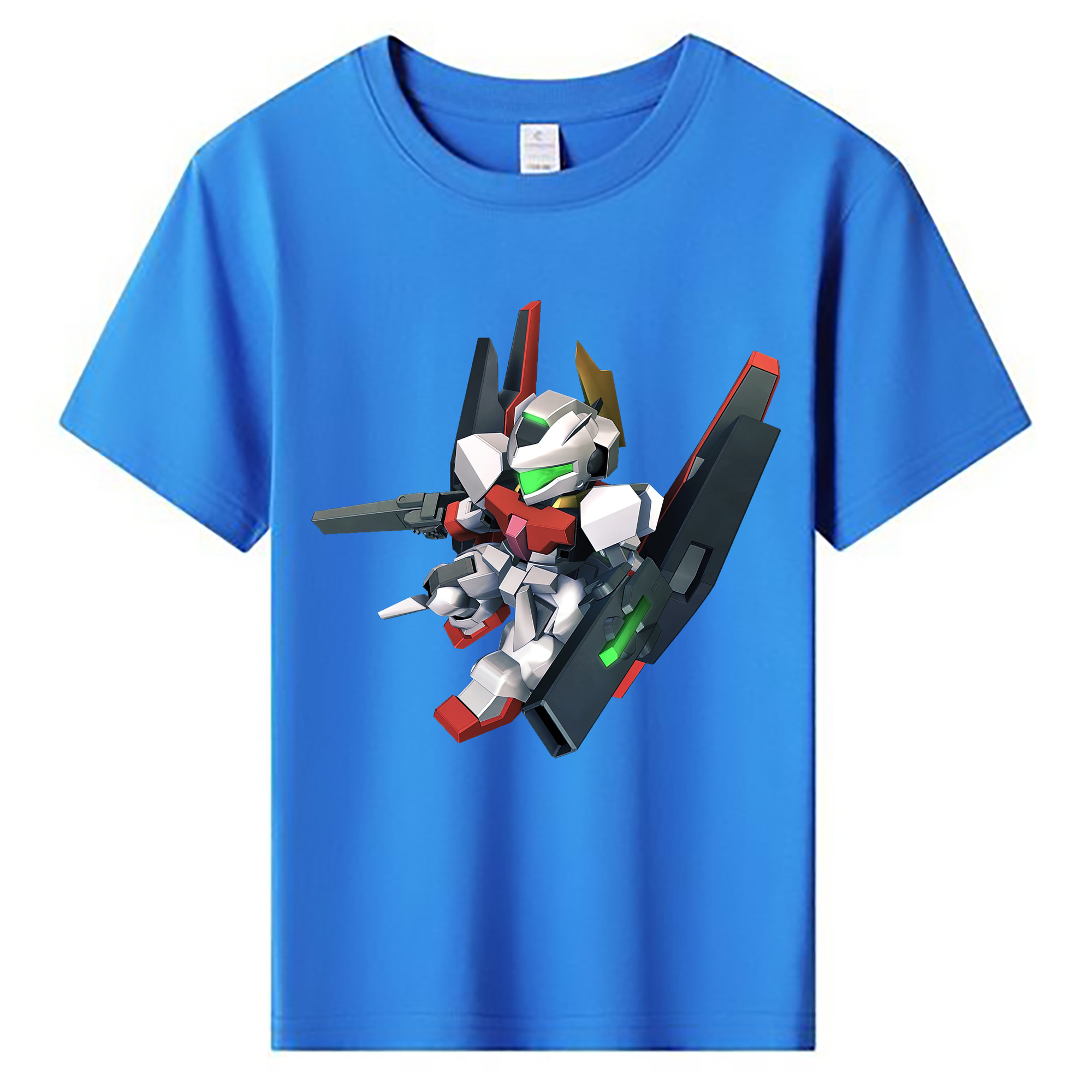 （画像用） 機動戦士ガンダム Mobile Suit Gundam 綿100％キッズTシャツ（フロントプリント）